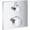 GROHE GRO-24080000 Miscelatore termostatico Vasca-Doccia a 2 Vie con deviatore, Cromo