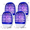 NEOVSUNY Lampada Antizanzare Elettrica, 4PCS Trappola per Zanzare Elettrica,UV Lampada per Casa Giardino Interno Esterno Cucina Soggiorno, 100% Professionale ed Efficace