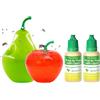 DONCOO Trappola per Mosche della Frutta, 2x Trappola + 2x 30ml Attrattivo Moscerini della Frutta, Riutilizzabile, Alta Efficacia Trappola per Mosche da Interno, Anti Mosche Trappola