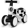 lionelo SAMMY Bicicletta Senza Pedali da 1 a 3 anni, Camminatore Bambini 4 Ruote Fino a 25 kg, Maniglie Antiscivolo con Luci 3 Design Sella Ergonomica, Per Bambine e Bambini