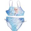 United Labels Disney La Regina dei Ghiacci Bikini per Ragazze - Elsa Frozen Costume da Bagno a Due Pezzi per Bambini Blu (DE/NL/SE/PL, Numerico, 98, 104, Regolare, Blu)