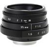 AOYUDJ Grande obiettivo manuale per fotocamera 35 mm F1.6 per accessori per fotocamera A6000 X-T10 X-A3 X-E2