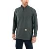 Carhartt Maglietta termica da uomo a maniche lunghe con vestibilità comoda, Elm Heather, M plus