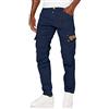 Timezone Regular Rogertz Pantaloni, Blu (Total Eclipse 3393), W33/L34 (Taglia Produttore: 33/34) Uomo