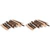 Rayher 65231000 Rami dimezzati, Naturale (Confezione da 2)