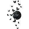 Flexistyle z4g-1 Orologio a Parete, Acrilico, Nero, 30Cm