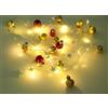 Brightium Striscia luminosa a LED, 20 luci, flessibile, decorativa e a risparmio energetico, ideale per illuminare eventi, feste e spazi creativi.