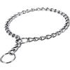 Tadipri 1 Pz Collare per Cani con Gancio per La Limitazione della Tensione in Acciaio Inox Collare A Catena per Cani A Pelo Corto E Lungo, Collare con 45Cm
