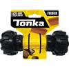 Tonka Nerf - Giocattolo per cani con pedana interattiva, leggero, durevole e resistente all'acqua, 17,8 cm, per razze medie/grandi, unità singola, giallo/nero