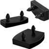 DDHOMIN Set di 45 cappucci per doghe da letto, supporti per doghe da 55 mm