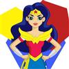 PARTYLANDIA Cialda In Ostia Super Hero Girls Torta Decorazioni Feste Dischi