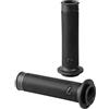 Lampa 90578 Sport-Grip, manopole per Manubrio Moto universali Set 2 Pezzi Destra e Sinistra in Gomma- Nero