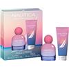 NAUTICA FRAGRANCES Nautica, Cofanetto Regalo Rose Island, con Eau de Parfum e Docciaschiuma per Donna, Vibrante, Floreale, 50ml e 75ml