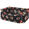 PATAM Cuccia per Cani e Gatti, Sfoderabile, Lavabile, con Cuscino Interno e Fondo Antiscivolo Small 46 x 66 x 23 cm Selfie