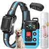 Hanaoyo Citronella Collare per addestramento cani con telecomando, collare per addestramento antiabbaio spray con modalità spruzzo/vibrazione/segnale acustico, senza scosse elettriche, sicuro, ricaricabile