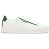 BOSS per uomo. [50502869] Sneakers Rhys in pelle bianca, Bianco, Basso, Stringhe, Casual