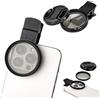 YYTECH CPL - Filtro polarizzatore circolare per cellulare, 52 mm, con clip filettata, compatibile con iPhone, Samsung, smartphone Android