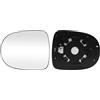 TTCR-II Compatibile con Vetro Specchio Renault Clio III 2009-2012/Modus 2008-2012/Twingo 2010-2014, Lato Conducente o Passeggero Piastra Vetro Specchio Retrovisore Riscaldato Piastra Dello Specchietto