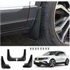 CDEFG [4 Pezzi] CDEFG Compatibile con Toyota RAV4 XA50 2019-2024 2025 Parafanghi Parafango Paraspruzzi Protettiva Protezione RAV4 Fender per Auto Anteriore Posteriore ABS Plastica RAV4 2025 Accessori
