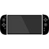 Generic Set di Custodie in Silicone per Switch 2 Console di Gioco, Custodia Antiscivolo Divisa per J-Con Controller di Gioco, Copertura Protettiva Completa di Polvere per Switch 2 Accessori di Gioco (Nero)