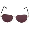 distinguo 501 Occhiali da Sole Uomo Donna Aviatore Vintage - Stile Retrò Unisex, Montatura in Metallo Leggera con Lenti Colorate Filtro UV400, Infrangibile e Resistente (Oro, Rosso)