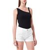 Pepe Jeans Balboa Short, Pantaloncini Donna, Bianco (White),26W