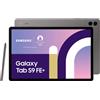 Samsung Tablet Samsung Galaxy Tab S9 FE+ Exynos 256 GB 31,5 cm (12.4") 12 Wi-Fi 6 (802.11ax) Android 13 Grigio [SM-X610NZAEEUB]