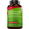 Nutravita Aceto di Sidro di Mele Complex - 180 capsule vegan - Integratore alimentare Aceto di Mele, Dosaggio giornaliero 1033 mg - Con Pepe di Caienna, Curcuma e Radice di Zenzero