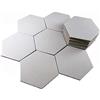 Apostrophe Games Hexagon gioco da tavolo piastrelle, 20 pezzi in bianco per i giochi | Stessa dimensione come coloni di Catan, fai da te Personalizzato Game Design, gioco da tavolo in bianco Chits