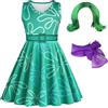 DiULi Vestito Costume Gioia Carnevale Travestimento per Bambina Taglia 120