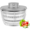 YIK TUNG Centrifuga per insalata in acciaio inox, grande, completamente automatica, per la preparazione di verdure fresche e croccanti