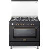 De'Longhi PEMA 965 CSG cucina A Elettrico Gas Antracite