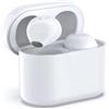 Loluka Auricolari invisibili bianchi Mini piccoli auricolari wireless Bluetooth tono della pelle auricolari IPX5 impermeabili piccoli auricolari wireless nascosti auricolari Bluetooth discreti per