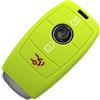 Finest Folia Finest-Folia - Cover MD in silicone per chiavi auto a 3 tasti verde lime