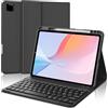 FOGARI Tastiera Magnetica per Tastiera Italiana per iPad Air 5 Generazione 2022, QWERTY Italiano Keyboard Bluetooth Staccabile, Custodia con iPad Air 4 Generazione 2020/ipad pro 11 4/3/2/1 Generazione, Nero