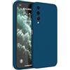 Topme Cover per HUAWEI P20 Pro (6.1 Inches) Custodia Case, Protezione Della Pelle Della Custodia in Silicone Tpu - Blu zaffiro