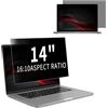 NicMool Filtro Privacy per Laptop da 14 Pollici 16:10, Filtro Rimovibile, Proteggi Schermo Anti-Luce Blu/Antiriflesso/Anti UV con Protezione Privacy/Protezione Occhi per Laptop (14 16:10)