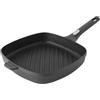 Berghoff Gem - Padella antiaderente con manico rimovibile, in alluminio, 51,5 x 29 x 10 cm, colore: Nero