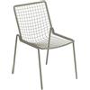 Emu - Sedia impilabile Rio R50 - Grigio - Acciaio - Designer Anton Cristell