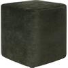 Ethnicraft - Pouf Cube - Verde - Schiuma ad alta densità - Designer Jacques Deneef