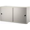 String Furniture - Cassettiera String System - Beige - MDF laccato - Designer Nils Strinning