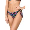 Goldenpoint Donna Costume da Bagno Waterpop - Parte Bassa del Bikini - Slip Fianco Basso con Fiocchi Laterali in Fantasia Floreale Multicolor Taglia S Colore Multicolor