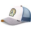 Djinns - DNC Frog (bianco/grigio/blue) - Cappellino da camionista, Bianco/grigio/blu, Taglia unica