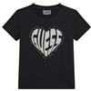 GUESS Maglietta per Bambine e Ragazze Nero 14 Anni (164cm)