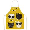JFAN Grembiule da Cucina Donna Unisex Simpatico Cartone Animato Grembiule da Barbecue