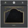 Smeg sf700ao forno incasso ventil.cortina 2man.70lt 60cm ottone antico