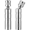 SZZHIYONG 2 Pz Chiave Candela 16mm 14mm, Chiave per Candele Auto, Chiave Candela Universale Magnetica Chiave a Bussola, 12 Punti 3/8 Pollici Presa per Candela Strumento di Rimozione per Auto Moto