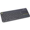 Logitech K400 Plus wireless touch TV tastiera - FRA AZERTY