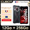 Cubot KingKong 9, smartphone robusto 12GB+256GB 10600mAh(33W) 6,58"FHD+, visione notturna 100MP+24MP, antiurto/impermeabile - Black