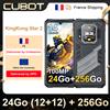 Cubot KINGKONG STAR 2, smartphone ultrasottile e robusto 5G, 4nm MTK D8200, 24GB (12+12GB) 256GB, display da 6,72 pollici a 144Hz - Black